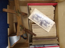 Antique Stereoscope from late 1800s
Comes with 167 photo cards of images from all over the world
$175.00