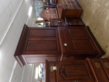 Dark wood cabinet
*Really tall piece
Has some repairable wear
$175.00