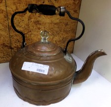 Large antique copper kettle
$22.50