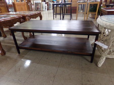 Dark wood coffee table
$95.00