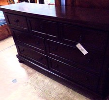 Dark wood tall 7 drawer dresser
$971.30